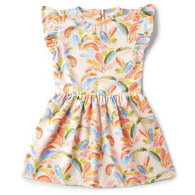Snuggle Hunny Summer Palm Dress