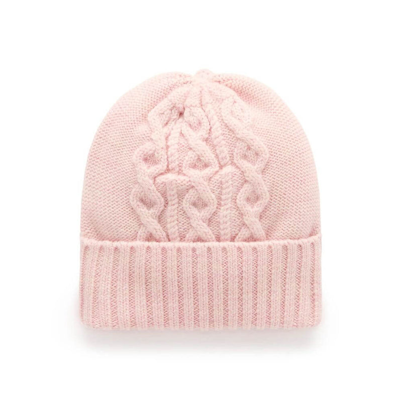 Purebaby Merino Beanie, Pink-baby_gifts-toy_shop-Mornington_Peninsula-Australia