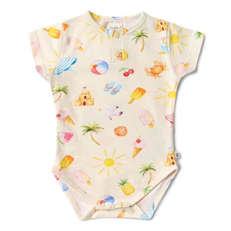 Snuggle Hunny Beach Fun Bodysuit
