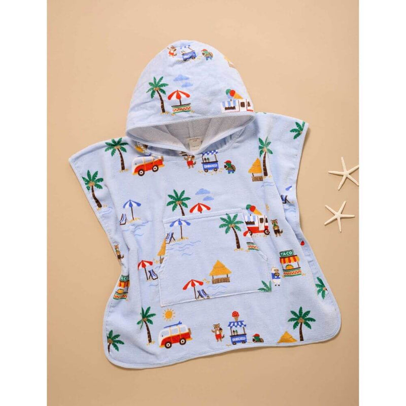 Purebaby Cancun Towelling Poncho
