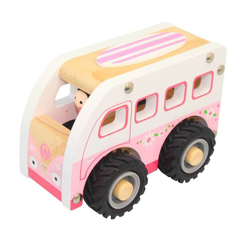 ToysLink Wooden Pink Kombi