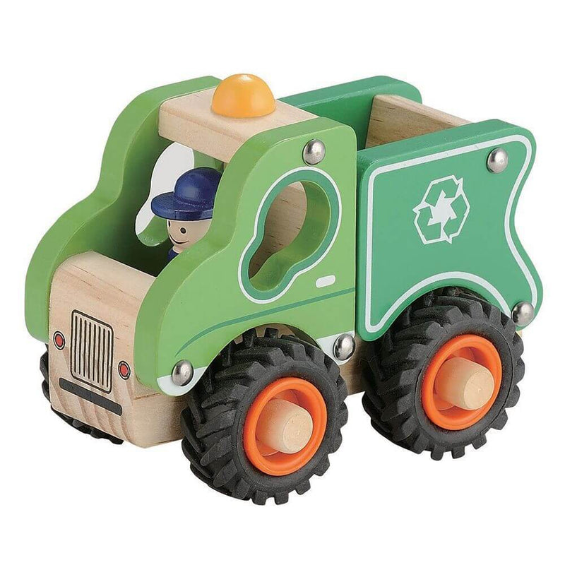 ToysLink Wooden Rubbish Truck