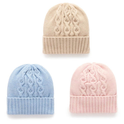 Purebaby Merino Beanie, Pink-baby_gifts-toy_shop-Mornington_Peninsula-Australia