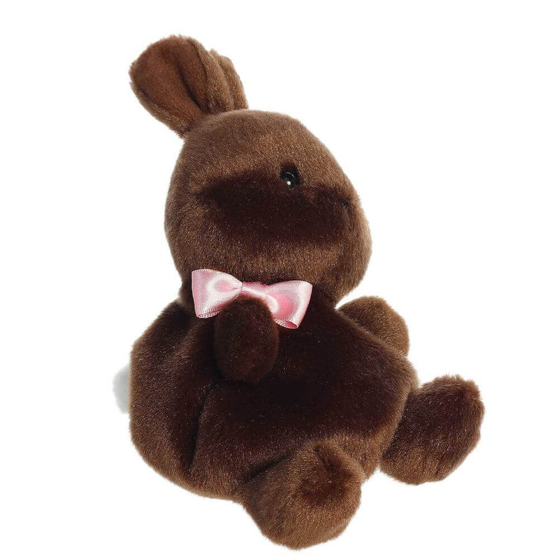 Aurora Palm Pals Chocolate Bunny Plush Toy-baby_gifts-toy_shop-Mornington_Peninsula-Australia