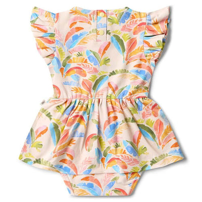 Snuggle Hunny Summer Palm Dress