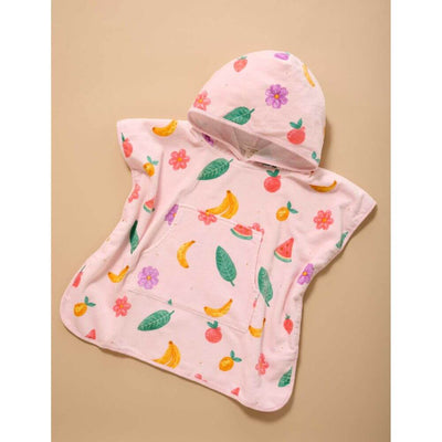 Purebaby Tropical Fruit Towelling Poncho