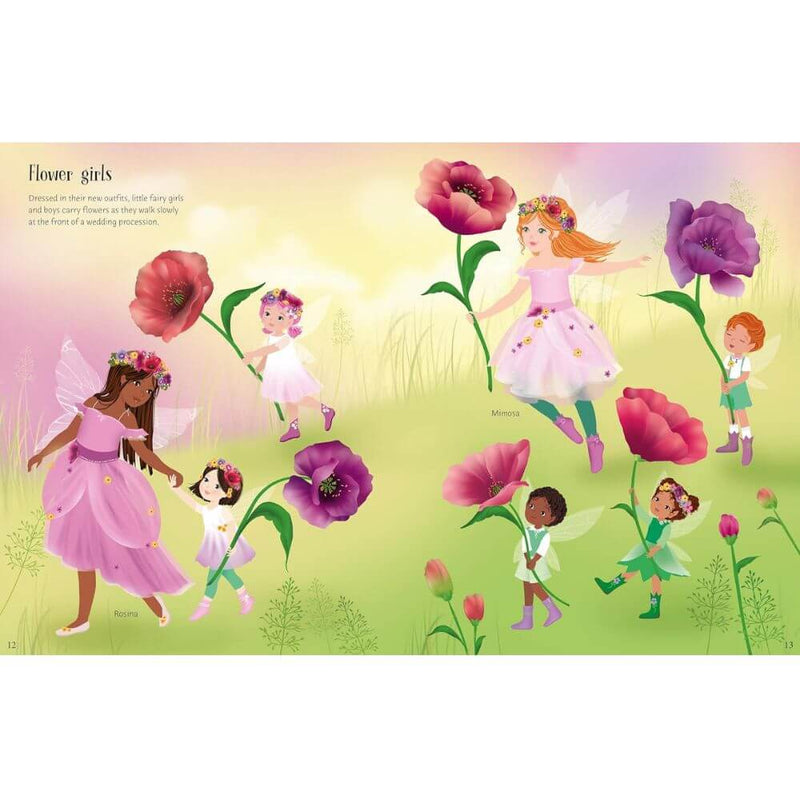 Usborne Sticker Dolly Dressing Fairy Weddings