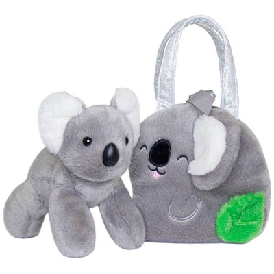 Fancy Pal Koala in Koala Bag