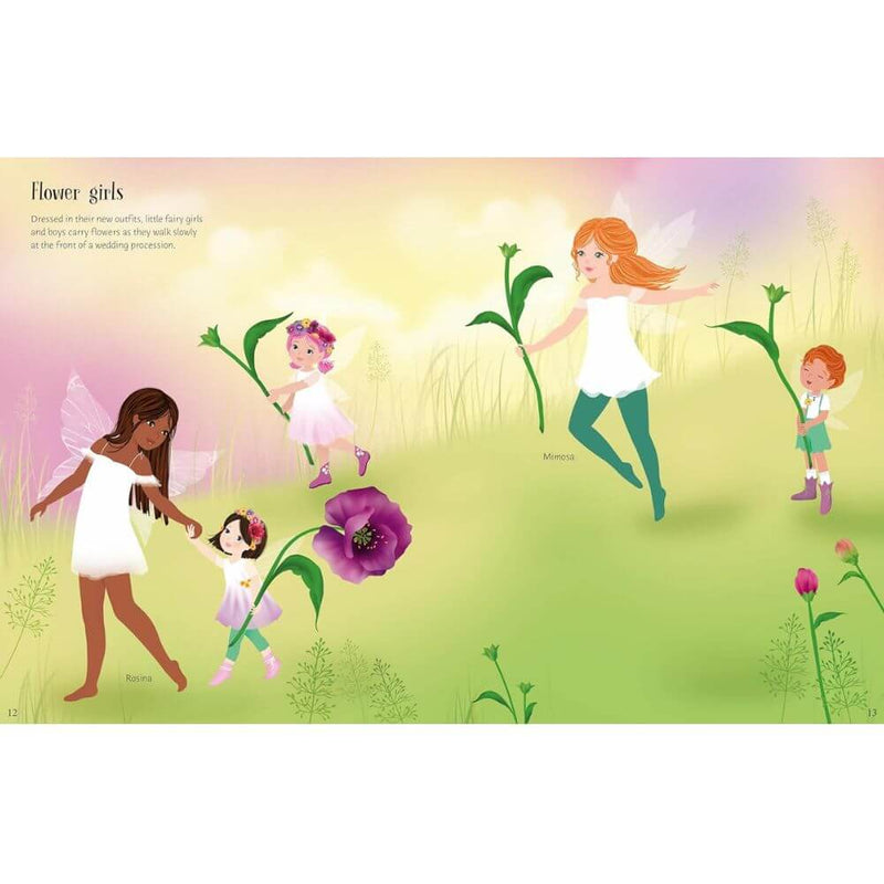 Usborne Sticker Dolly Dressing Fairy Weddings