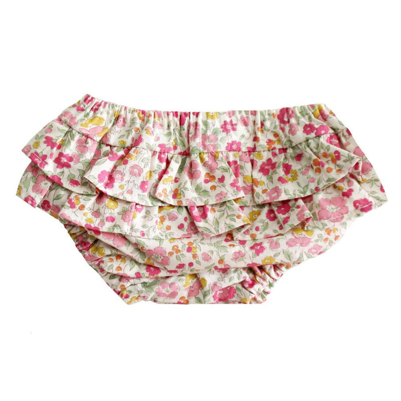 Alimrose Ruffle Nappy Cover Rose Garden