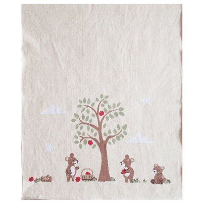 Alimrose Teddy Bear's Picnic Baby Blanket