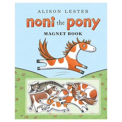 Alison Lester's Noni the Pony Magnet Book-baby_gifts-toy_shop-Mornington_Peninsula-Australia