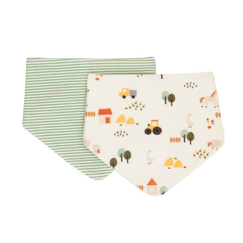 All4Ella Bandana Bib Set, Country Farm-baby_gifts-toy_shop-Mornington_Peninsula-Australia