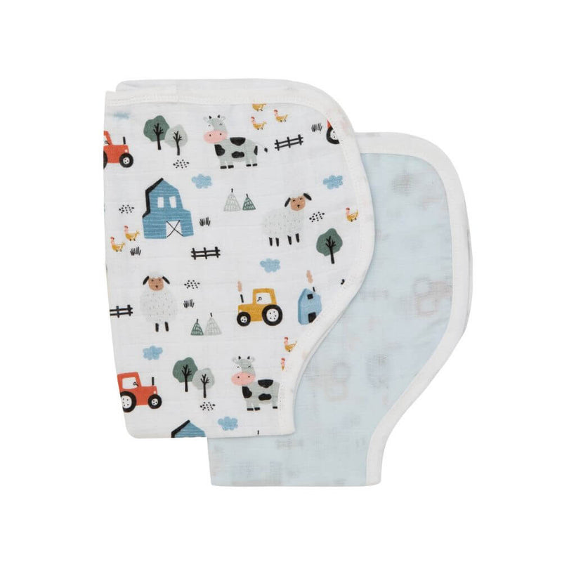 All4Ella Burp Cloth, Barnyard