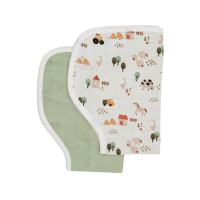 All4Ella Burp Cloth, Country Farm-baby_gifts-toy_shop-Mornington_Peninsula-Australia