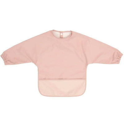 All4Ella Recycled Long Sleeve Bib, Pink-baby_gifts-kids_toys-Mornington_Peninsula-Australia