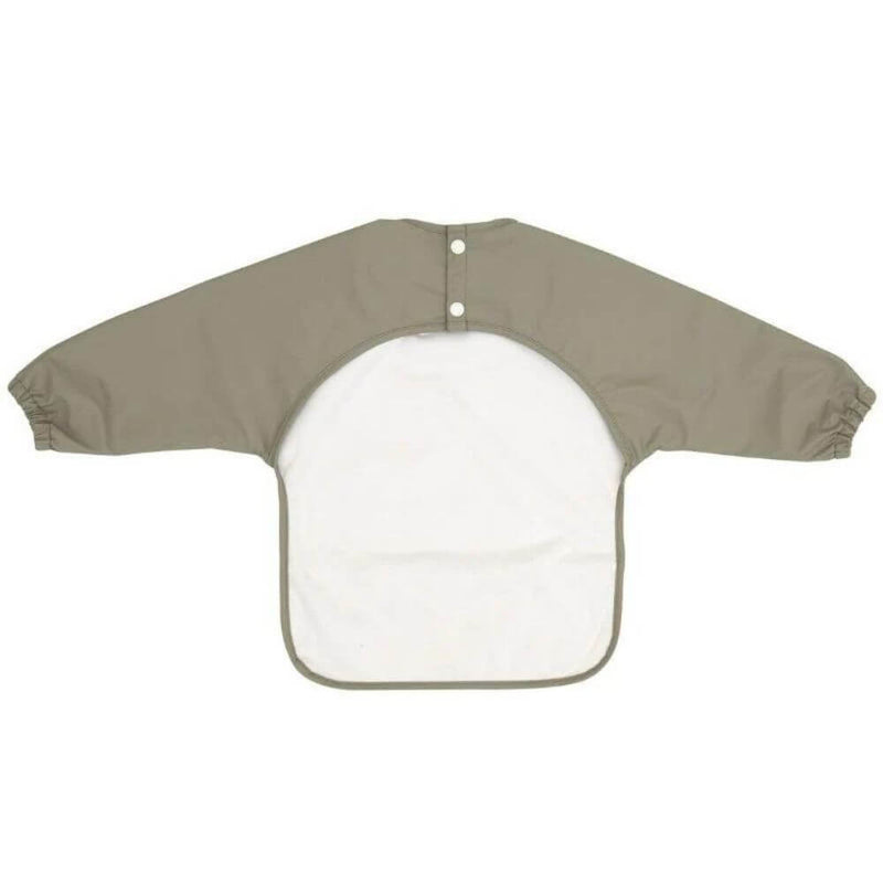 All4Ella Recycled Long Sleeve Bib, Sage-baby_gifts-kids_toys-Mornington_Peninsula-Australia