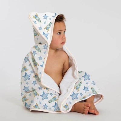 All4Ella Rocket Hooded Towel-baby_gifts-kids_toys-Mornington_Peninsula-Australia