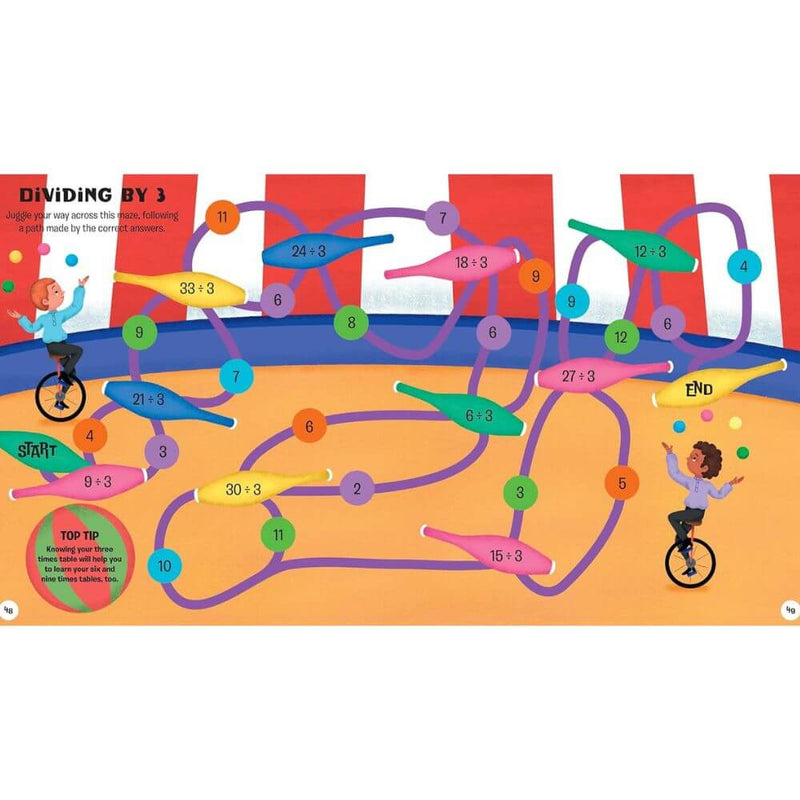 Amazing Times Tables Maths Mazes-baby_toys_australia-kids_toys-Mornington_Peninsula