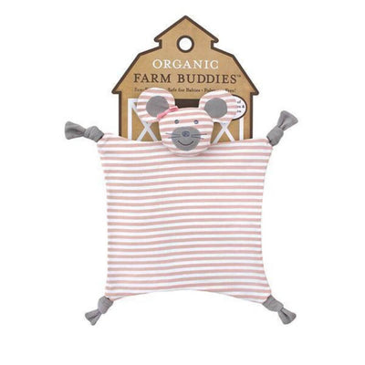 Apple Park Ballerina Mouse Organic Blankie-baby_gifts-toy_shop-Mornington_Peninsula-Australia