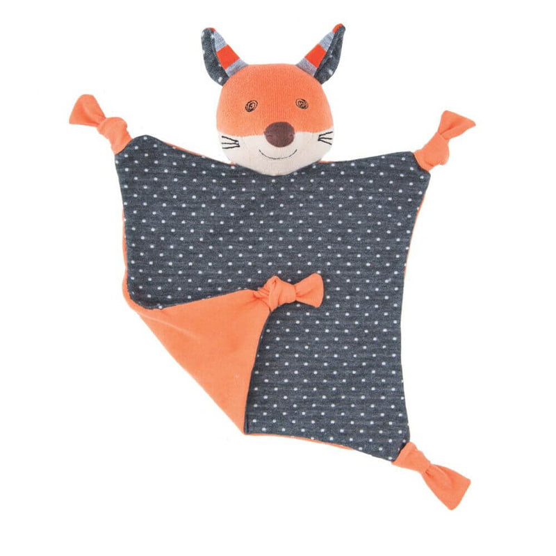 Apple Park Frenchy Fox Organic Blankie-baby_gifts-toy_shop-Mornington_Peninsula-Australia