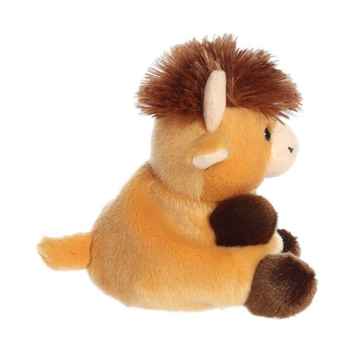 Aurora Palm Pals Highland Cow Plush Toy-baby_gifts-kids_toys-Mornington_Peninsula-Australia