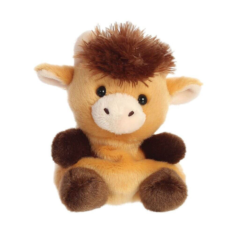 Aurora Palm Pals Highland Cow Plush Toy-baby_gifts-kids_toys-Mornington_Peninsula-Australia