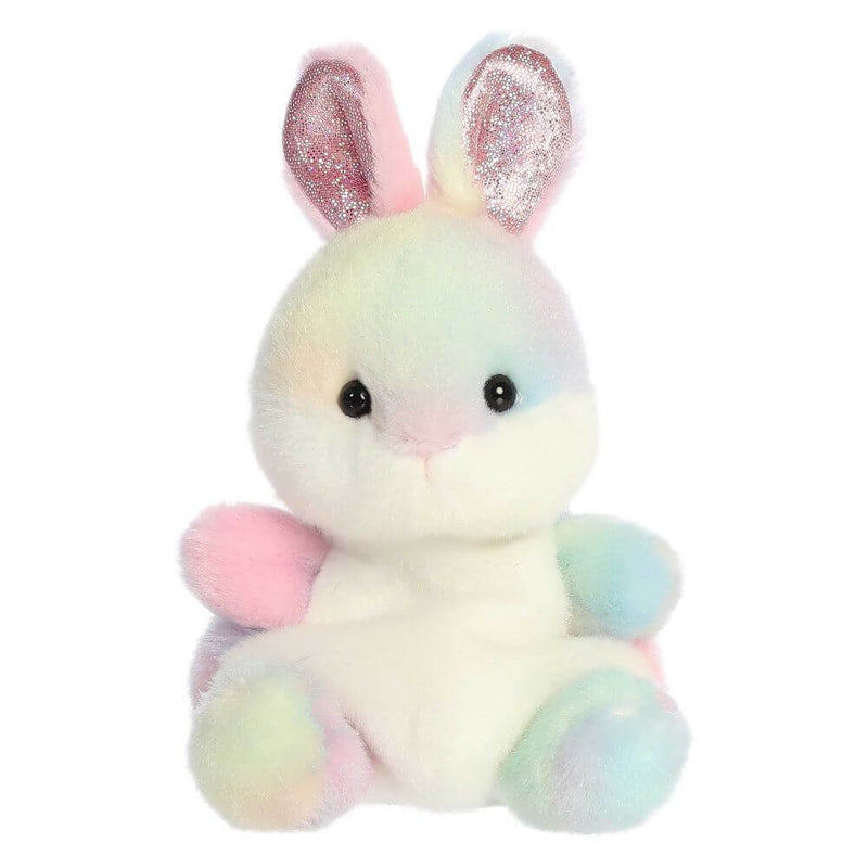 Aurora Palm Pals Rainbow Bunny Plush Toy-baby_gifts-toy_shop-Mornington_Peninsula-Australia