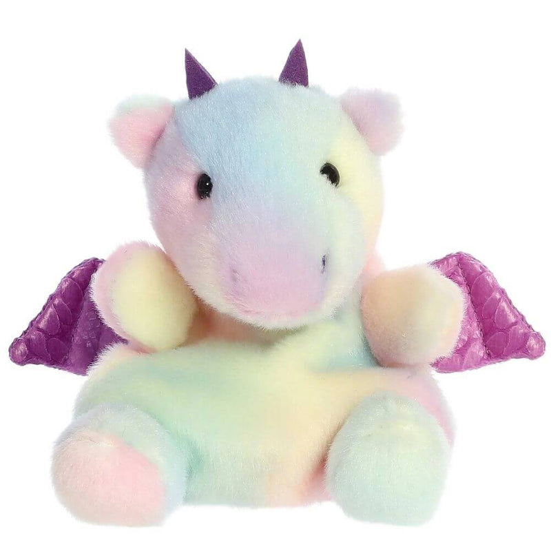 Aurora Palm Pals Rainbow Dragon Plush Toy-baby_gifts-toy_shop-Mornington_Peninsula-Australia