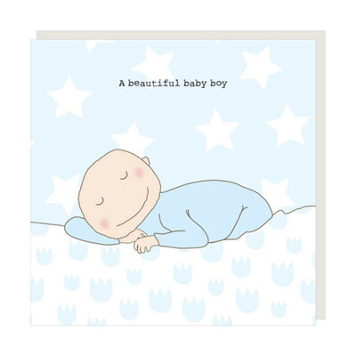 A Beautiful Baby Boy Card