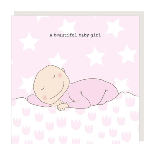 Beautiful Baby Girl Card