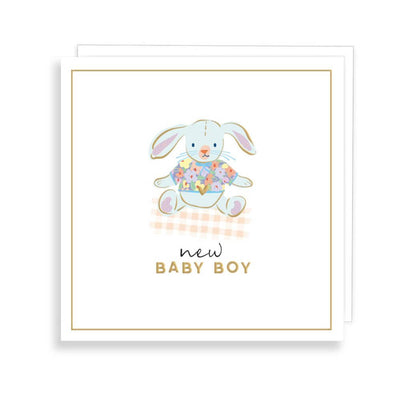toys-Mornington_Peninsula-baby_gifts-Australia-Blue Bunny New Baby Card