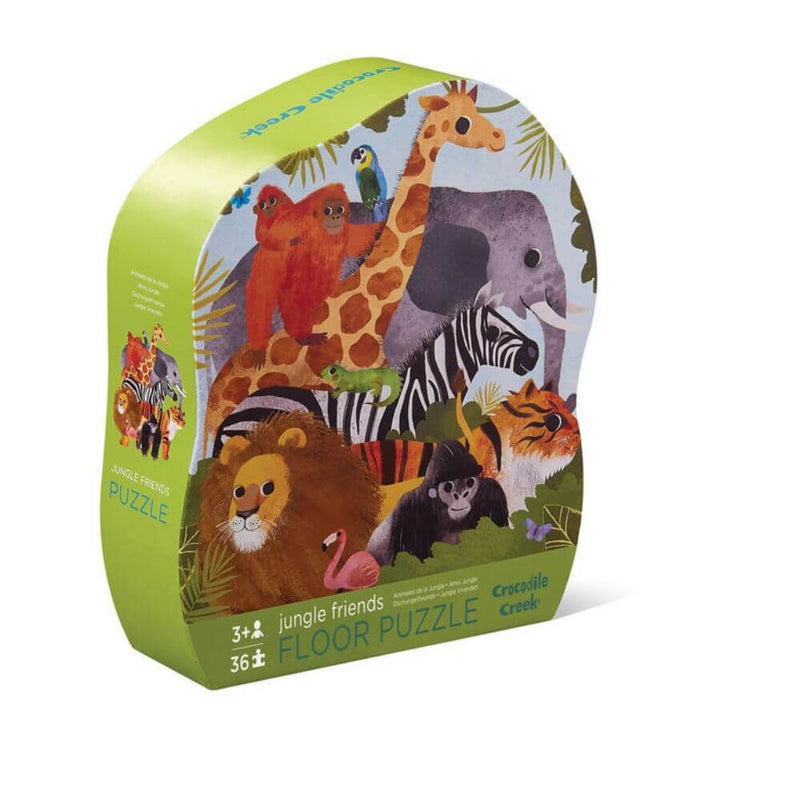 Crocodile Creek Jungle Friends Floor Puzzle-toys-baby_gifts-Mornington_Peninsula-Australia