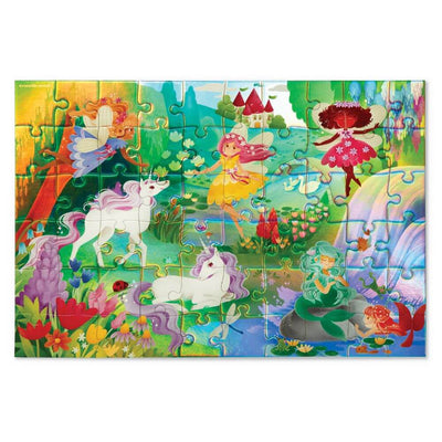 Crocodile Creek Magical Friends Foil Puzzle 60pc-baby_gifts-kids_toys-childrens_books-Mornington_Peninsula