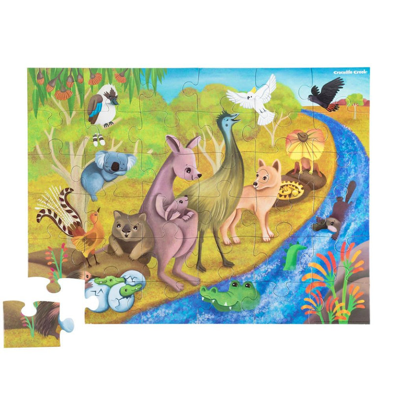 Crocodile Creek Outback Adventures Puzzle-baby_gifts-toy_shop-Mornington_Peninsula-Australia