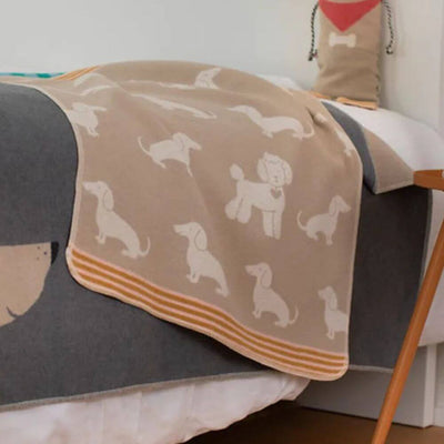 David Fussenegger Dachshund Bassinet Blanket-baby_gifts-toy_shop-Mornington_Peninsula-Australia