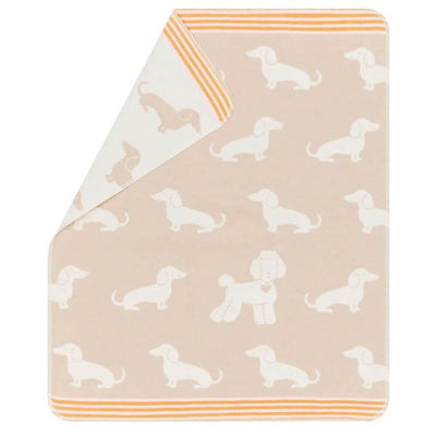 David Fussenegger Dachshund Bassinet Blanket-baby_gifts-toy_shop-Mornington_Peninsula-Australia