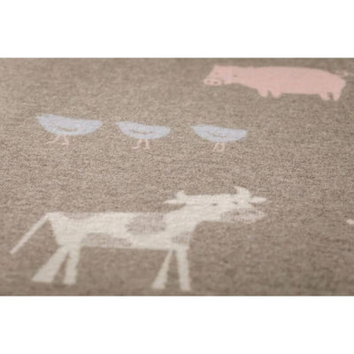 David Fussenegger Farm Animals Bassinet Blanket-baby_gifts_online_australia