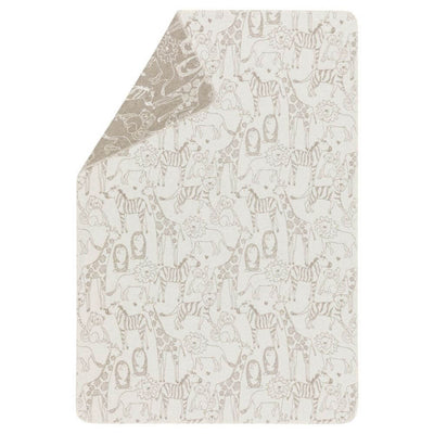 David Fussenegger Off White Safari Animals Juwel Cot Blanket-baby_gifts-Mornington_Peninsula-toys_online-Australia