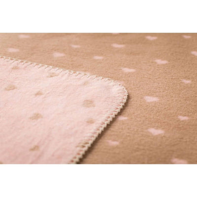 David Fussenegger Pink Be Happy Bear Mila Bassinet Blanket-unique_baby_gifts-Mornington_Peninsula-Australia