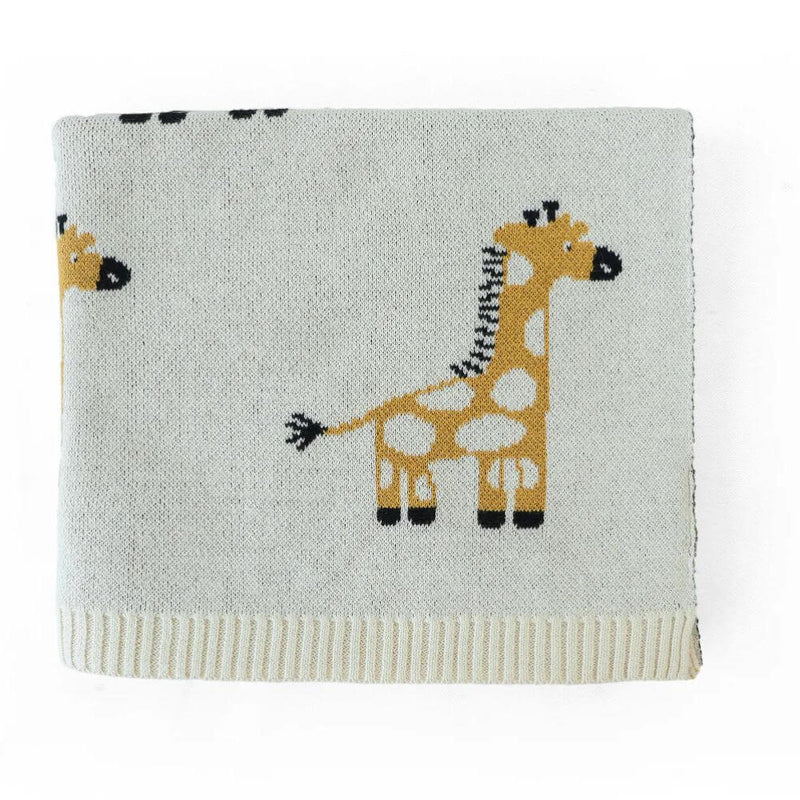 Di Lusso Gerry Giraffe Baby Blanket