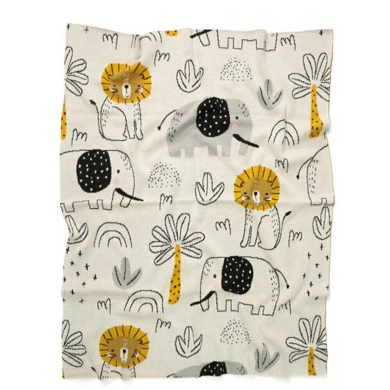 Di Lusso Jungle Jim Baby Blanket-toys-baby_gifts-australia