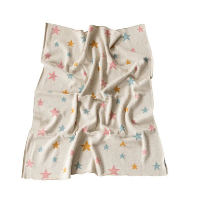 Di Lusso Twinkle Stars Baby Blanket-toys-baby_gifts-australia