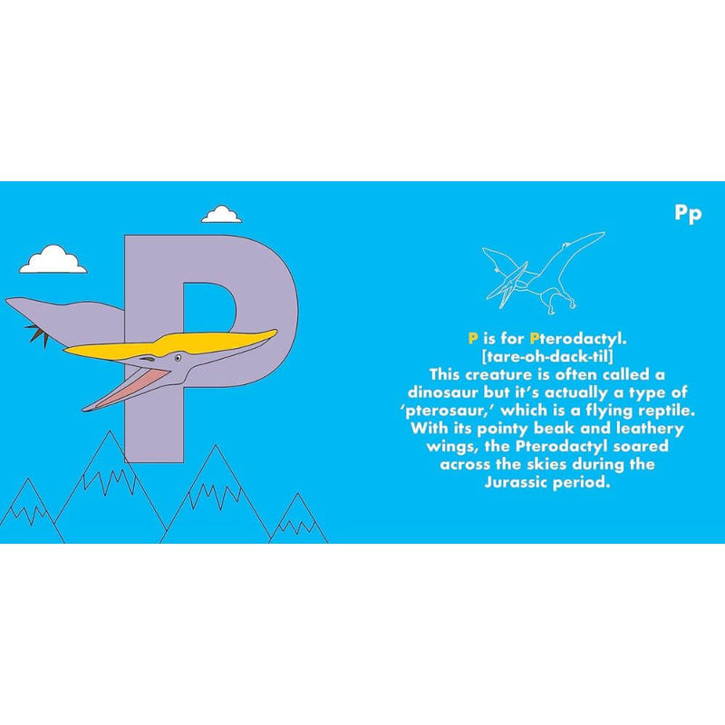 Dino Alphabet Book-baby_toys_australia-kids_toys-Mornington_Peninsula