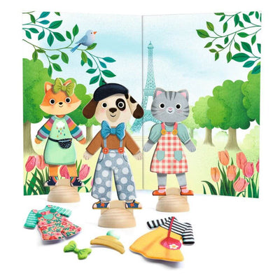 Djeco Bonjour Paris Collage Set-baby_gifts-toy_shop-Mornington_Peninsula-Australia