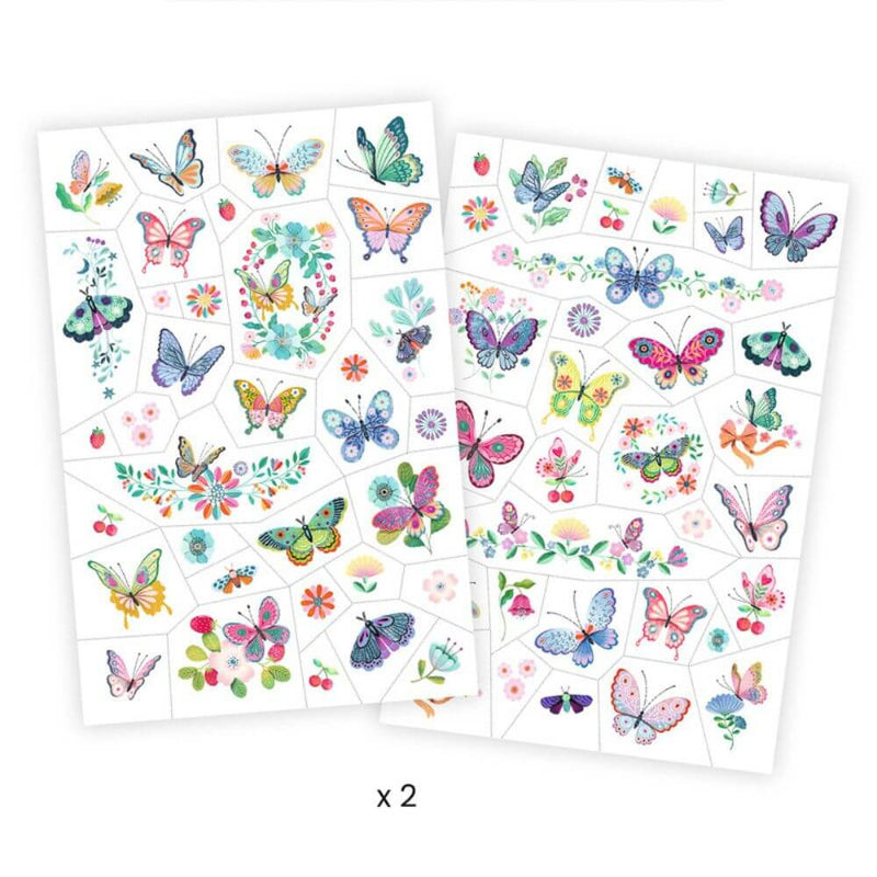 Djeco Dream Butterflies Tattoos-baby_gifts-kids_toys-childrens_books-Mornington_Peninsula