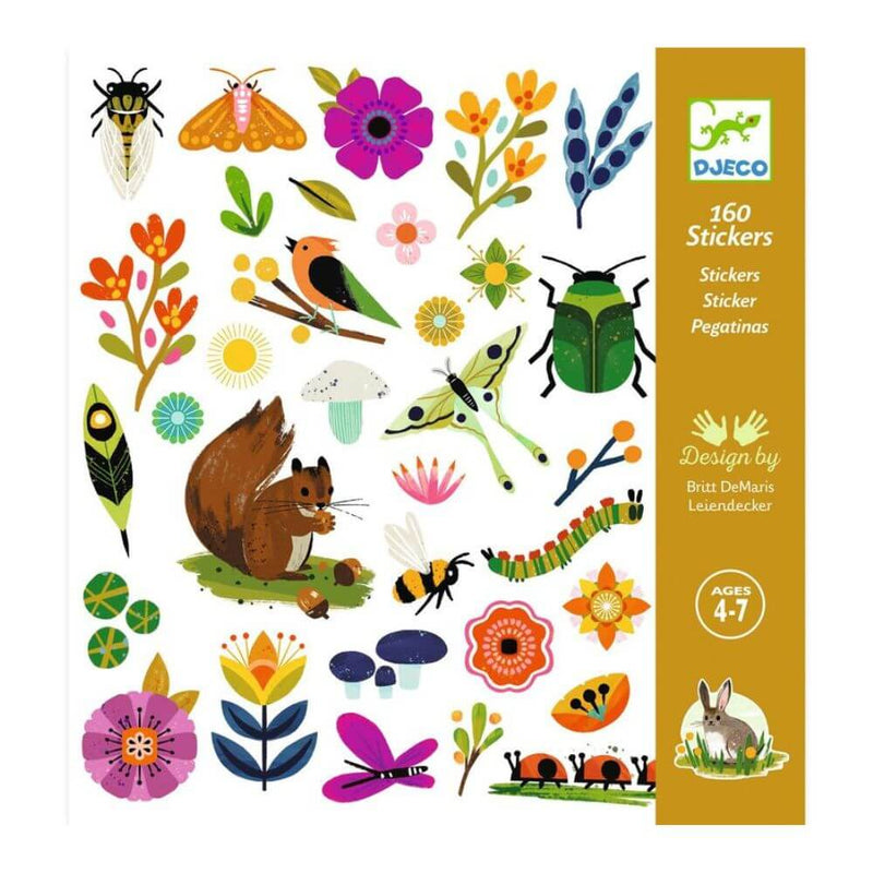 Djeco Garden Stickers-baby_gifts-toy_shop-Mornington_Peninsula-Australia