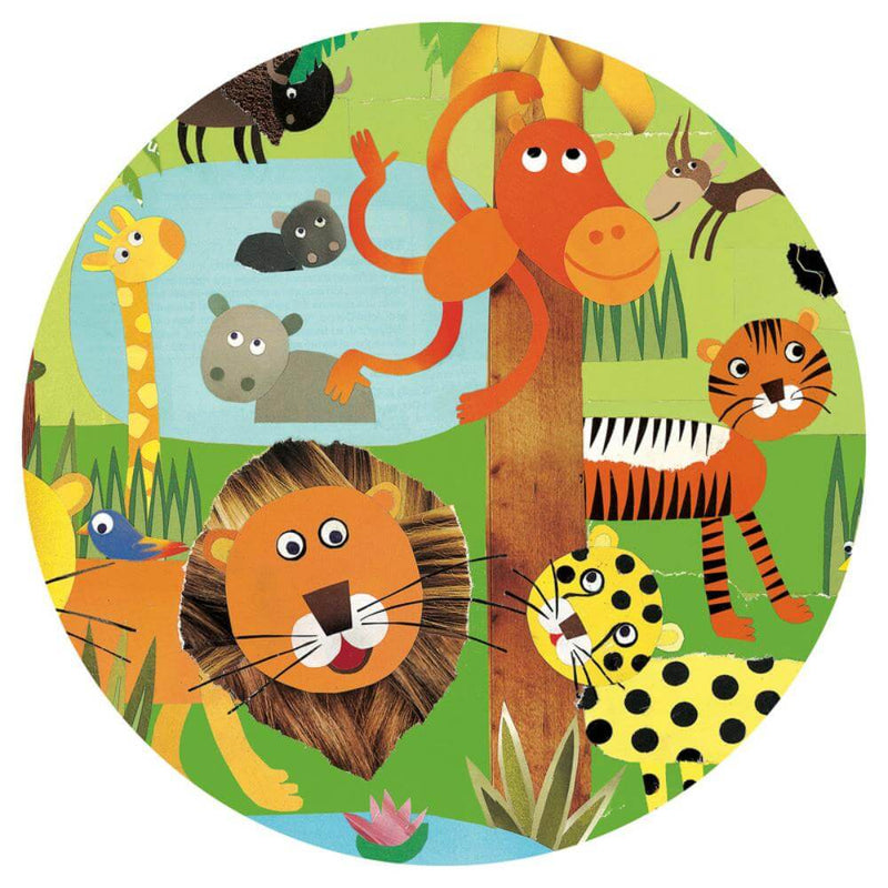 Djeco Jungle Observation Puzzle, 35pc-Baby Gifts-Baby Clothes-Toys-Mornington-Balnarring-Kids Books