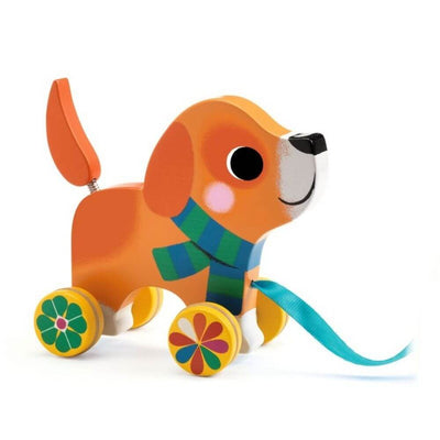 Djeco Lou Pull Along Toy-first_birthday_gifts-toy_shop-Mornington_Peninsula-Australia