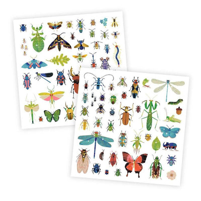 Djeco Microcosms Metallic Stickers-baby_gifts-toys-Mornington_Peninsula-Australia